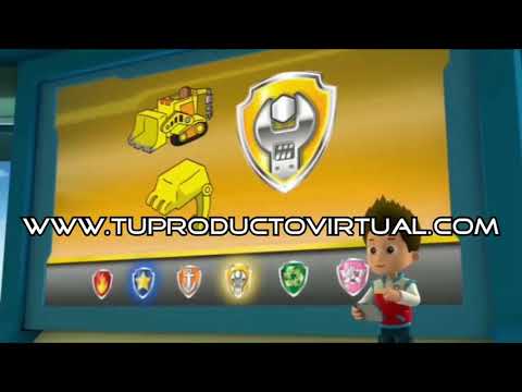 🥇 Video invitación de cumpleaños de Paw Patrol (La Patrulla Canina) - Personalizada