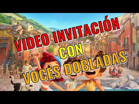 🥇 Video invitación de cumpleaños de Luca | Personalizada | Invitación digital | Doblada