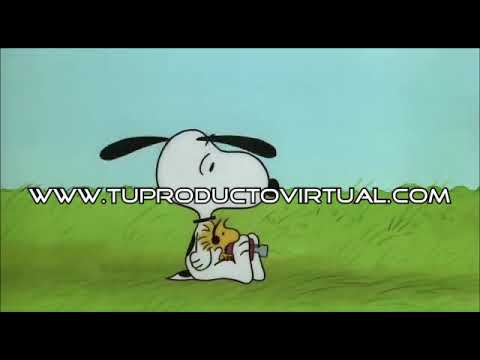 🥇 Video invitación de cumpleaños de Snoopy - Personalizada