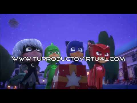 🥇 Saludo de Navidad Pj Masks ft. Santa Claus