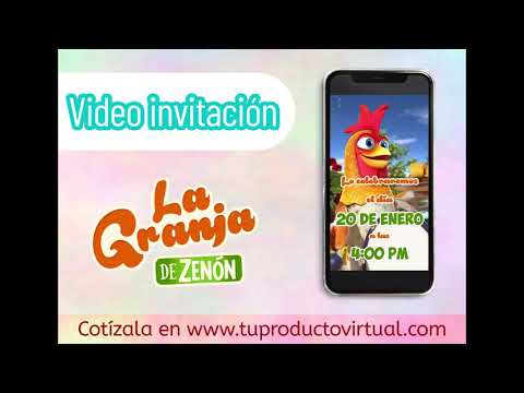 Video invitación de La Granja de Zenón - Sencilla