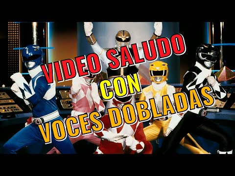 🥇 Video saludo de cumpleaños de Power Rangers | Voces dobladas | Feliz Cumpleaños