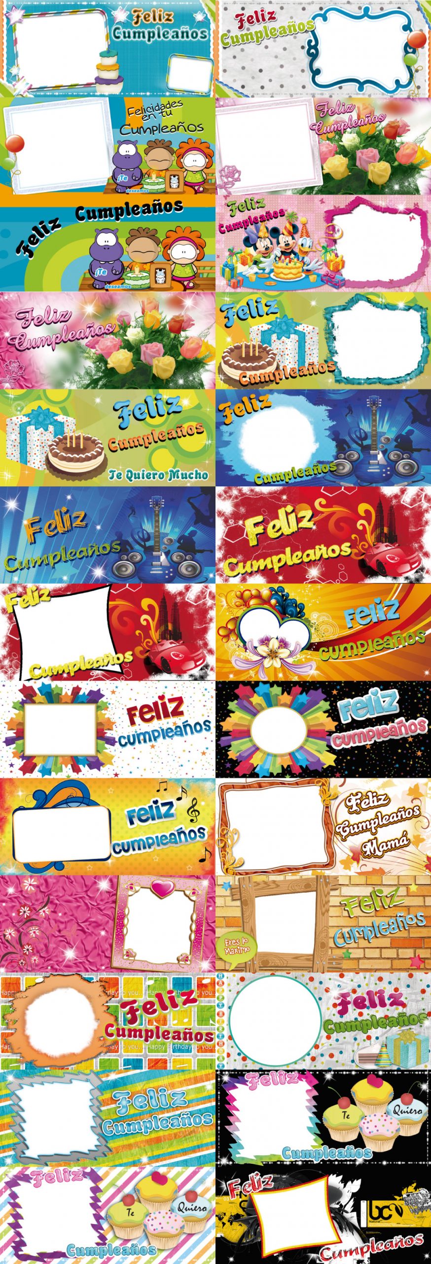 diseños para tazas de cumpleaños