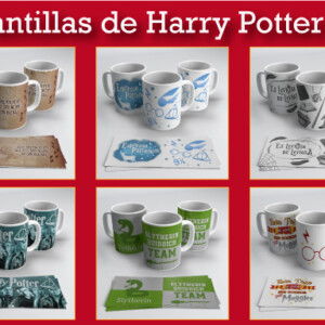 Plantillas para tazas de Harry Potter