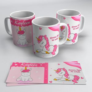diseños para tazas de unicornio