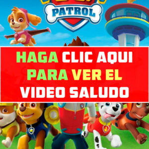 video saludo paw patrol