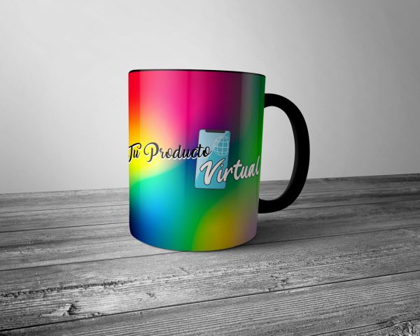 Mock up de 1 taza