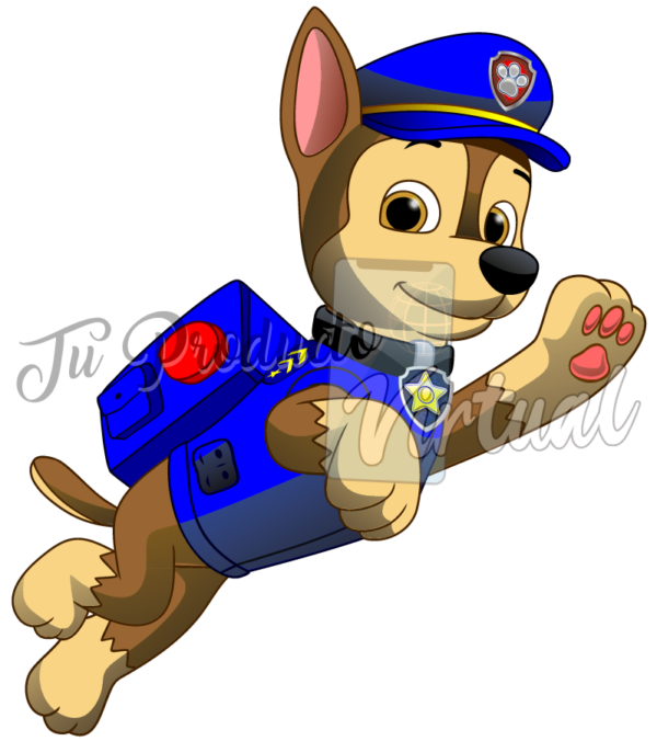 chase paw patrol png