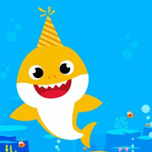 saludo de cumpleaños de baby shark