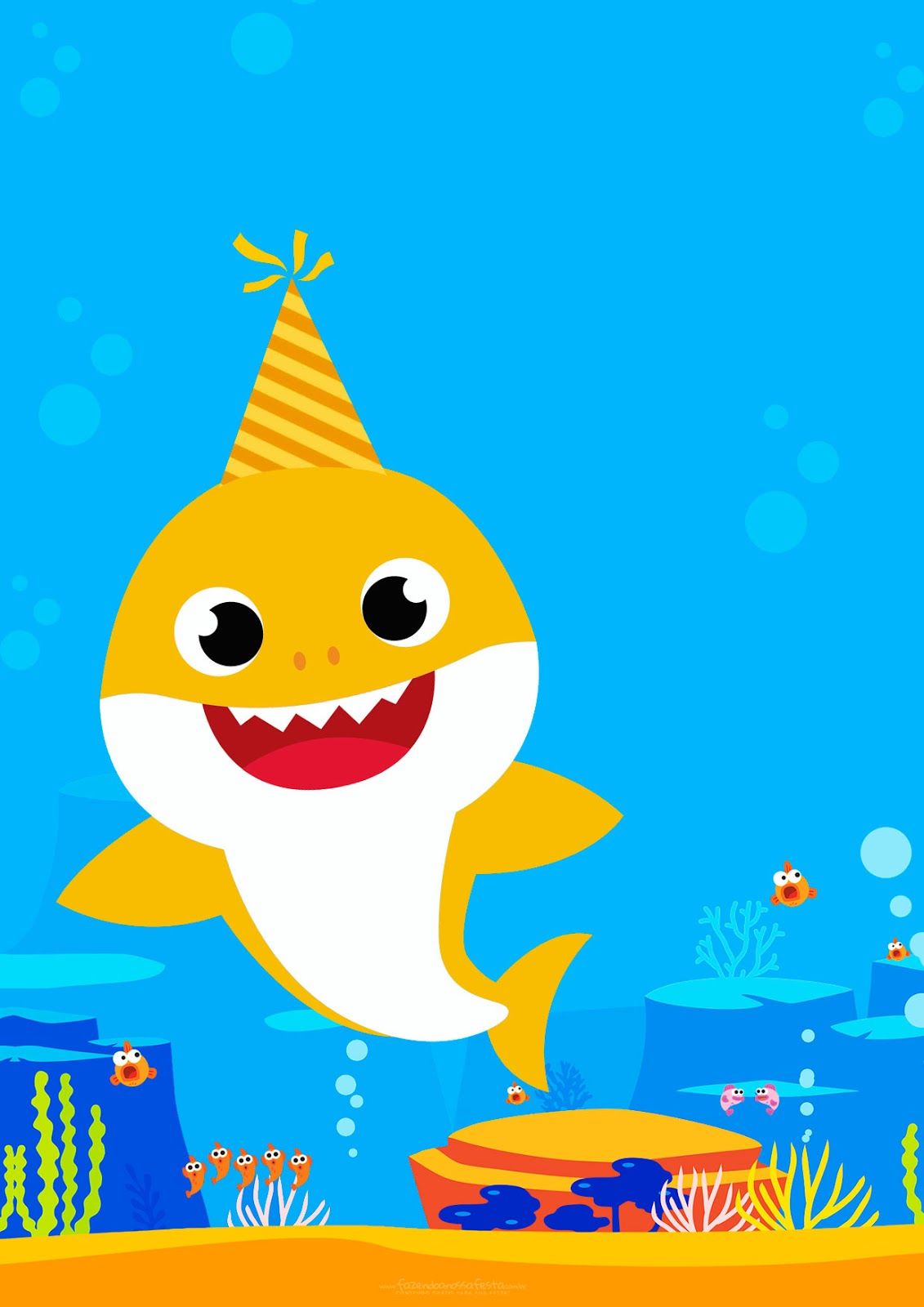 Video saludo de cumpleaños de Baby Shark 2021 - Personalizado
