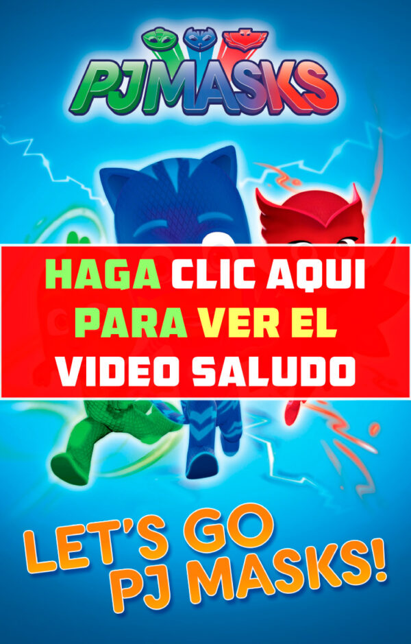 saludo de cumpleaños de pj masks