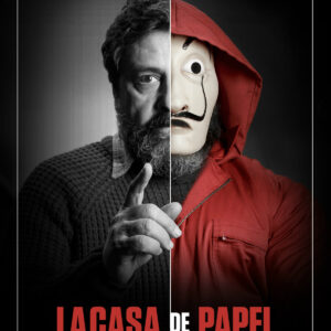 Invitación de la casa de papel