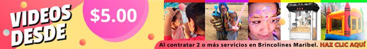 Videos en Brincolines Maribel