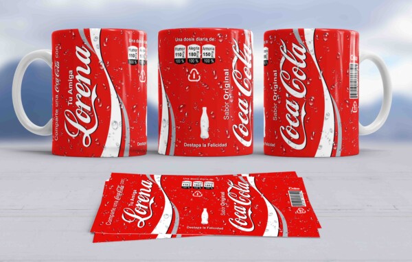 Plantilla Coca Cola Clasica