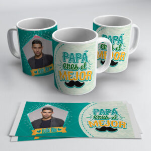 Diseños para sublimar tazas del día del padre gratis