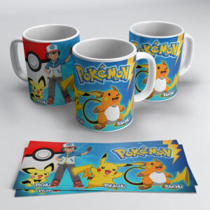 plantillas para tazas de pokémon