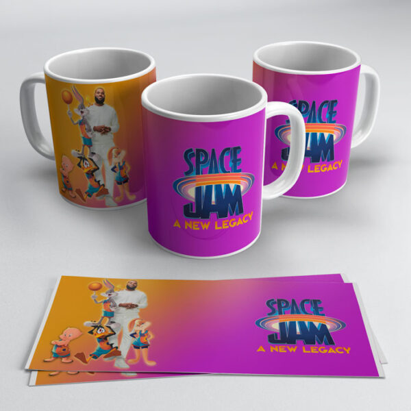 Plantilla para tazas de Sapce Jam 2