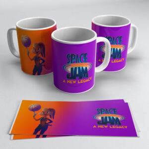 diseño para tazas de Space Jam 2