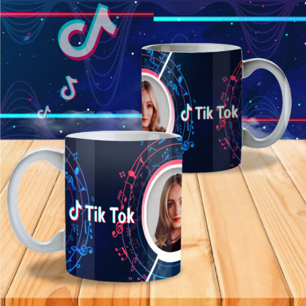 Plantillas para tazas de Tik Tok