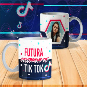 plantillas para tazas de tik tok