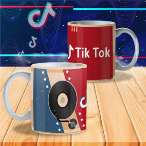 Diseños para sublimar tazas de Tik Tok