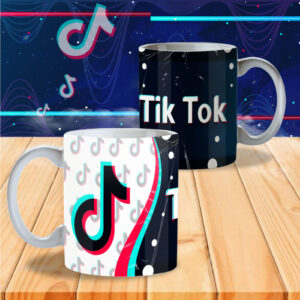 diseños tazas tik tok