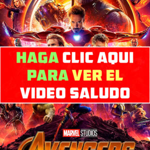 saludo de cumpleaños de avengers