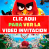 Video Invitación de cumpleaños de Angry Birds