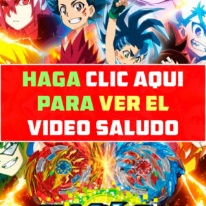 saludo de cumpleaños de beyblade