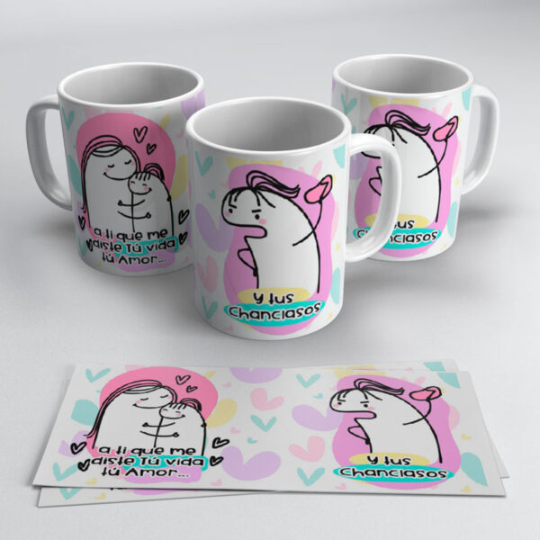 diseños para tazas flork mamá