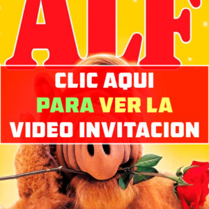 video invitación de cumpleaños de ALF